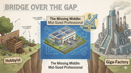 The "Missing Middle": A Capex vs. Opex Blueprint for Mid-Sized BSF Facilities